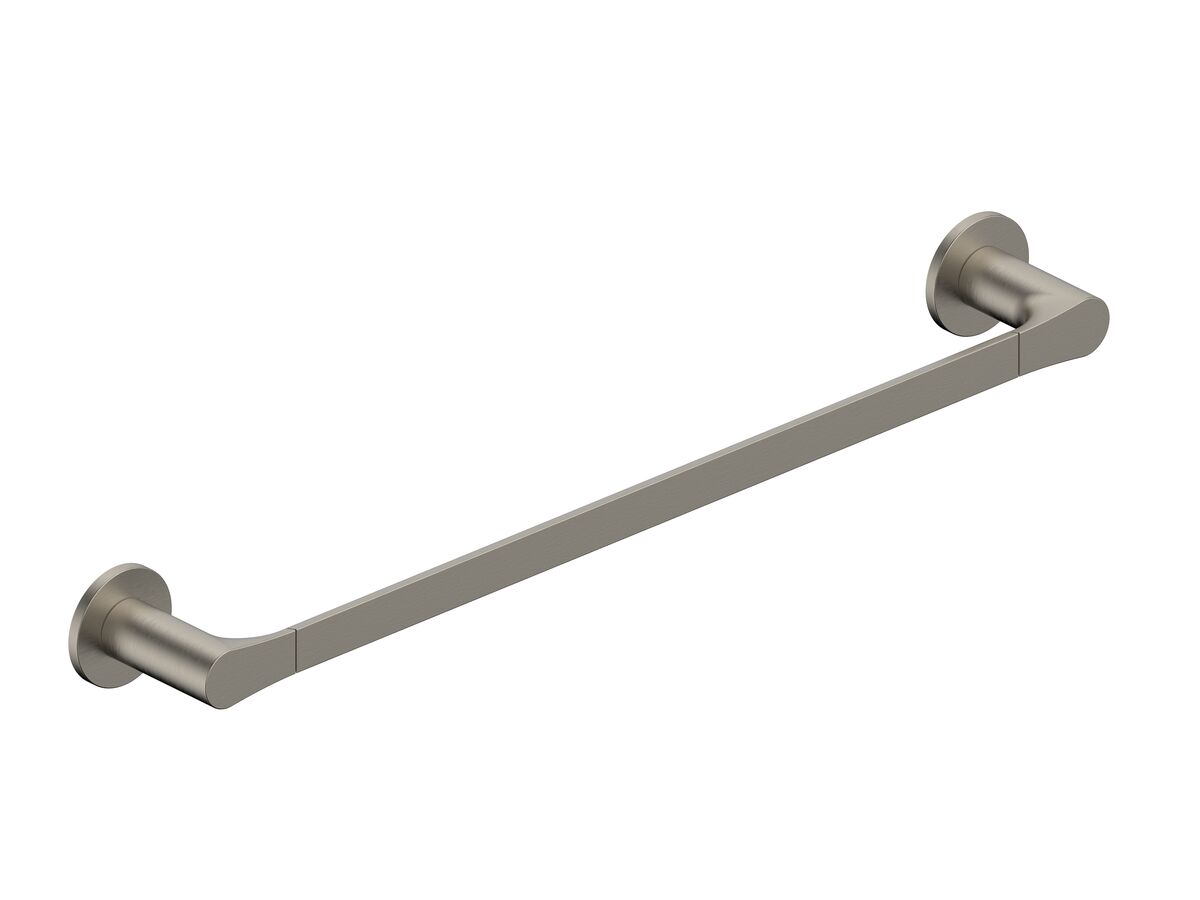 reece Mizu Silk Single Towel Rail 750mm Brushed Nickel