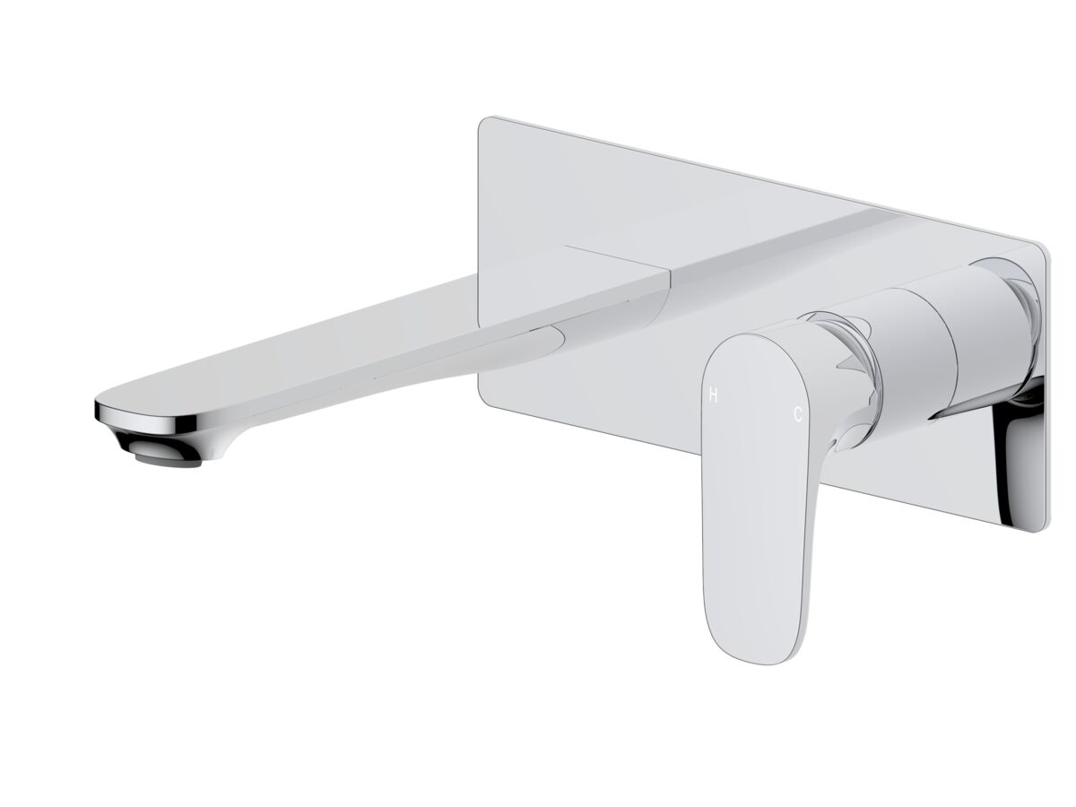 Reece Mizu Silk Wall Basin Mixer Trimset Chrome (5 Star)