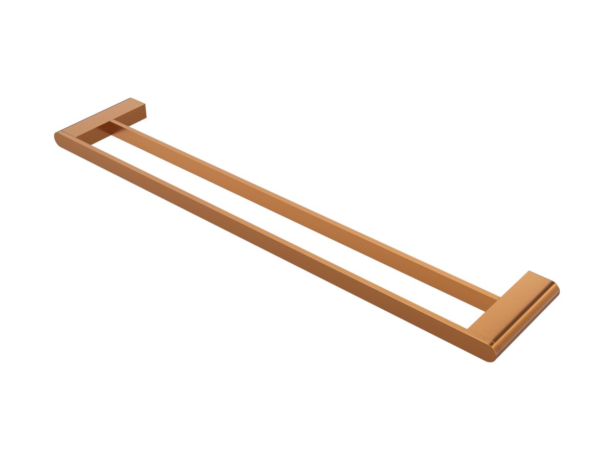 Reece Mizu Soothe Double Towel Rail 600mm Brushed Bronze