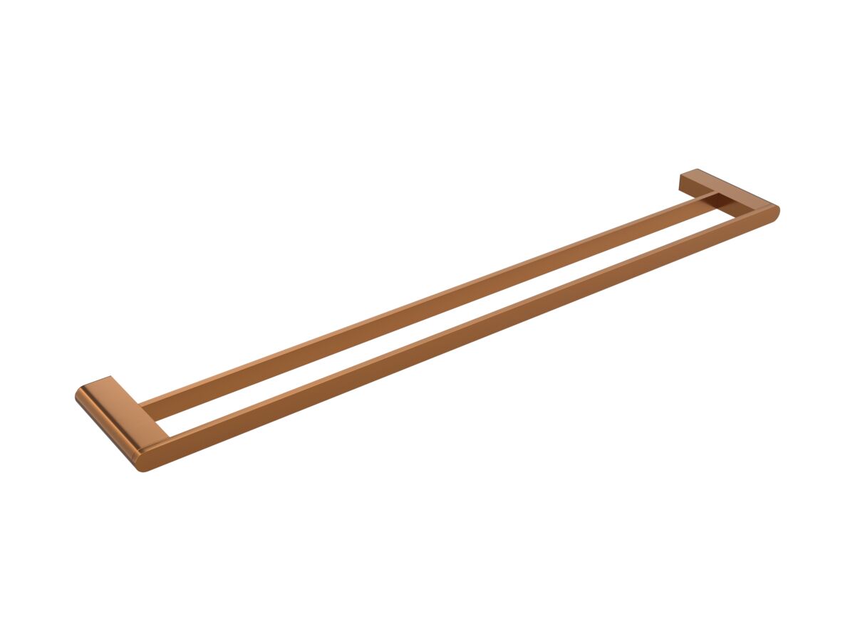 reece Mizu Soothe Double Towel Rail 750mm Brushed Bronze