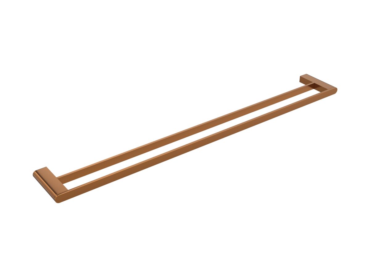reece Mizu Soothe Double Towel Rail 900mm Brushed Bronze