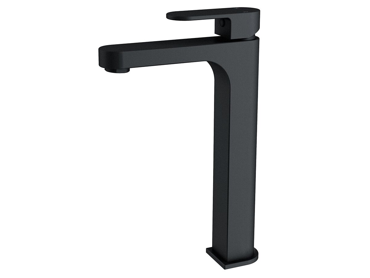 reece Mizu Soothe Extended Basin Mixer Tap Matte Black (4 Star)