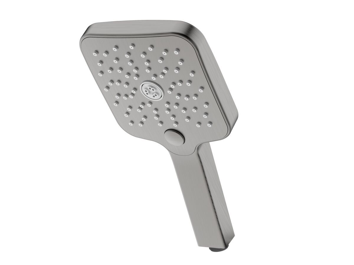 reece Mizu Soothe Handpiece Only 3 Function Brushed Gunmetal (5 Star)