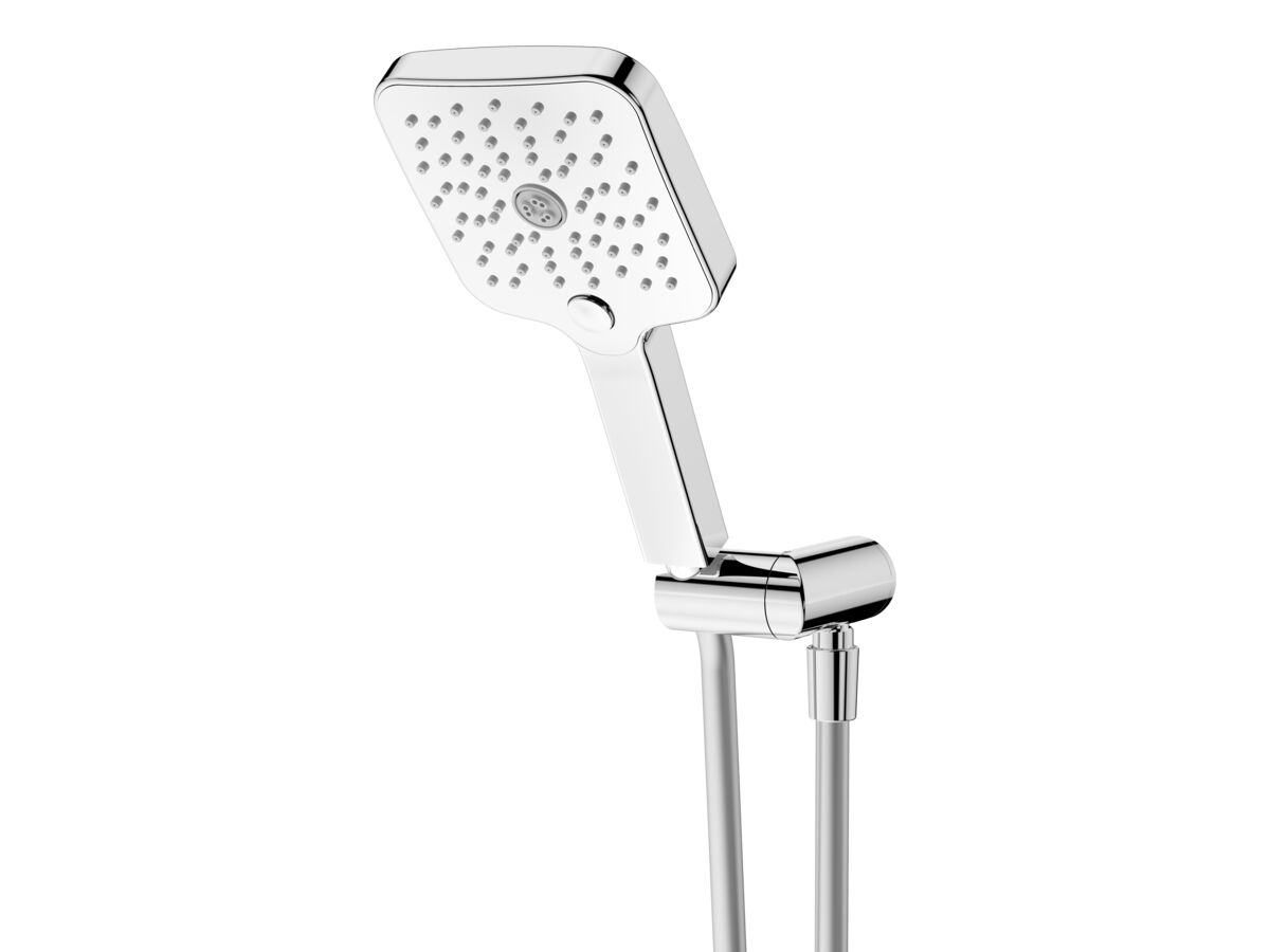 reece Mizu Soothe Handshower with Water Inlet Wall Bracket Chrome (5 Star) reece Mizu Soothe Handshower with Water Inlet Wall Bracket Chrome (5 Star)