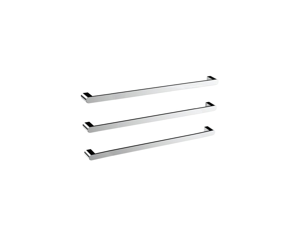 reece Mizu Soothe Heated Towel Rail 830mm (Triple Pack) Polished Stainless Steel