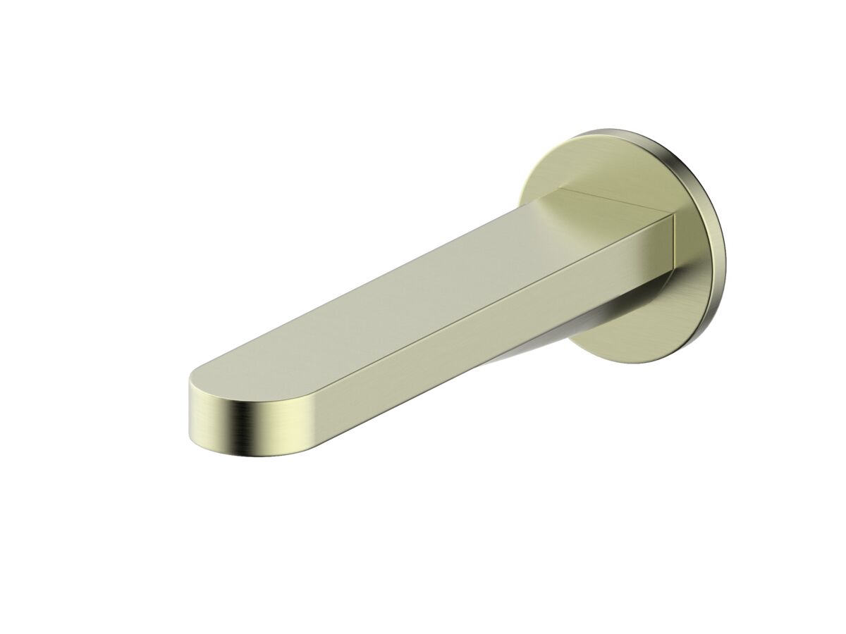 reece Mizu Soothe MK2 Basin/Bath Outlet 200mm Brushed Brass (6 Star) Lead Free