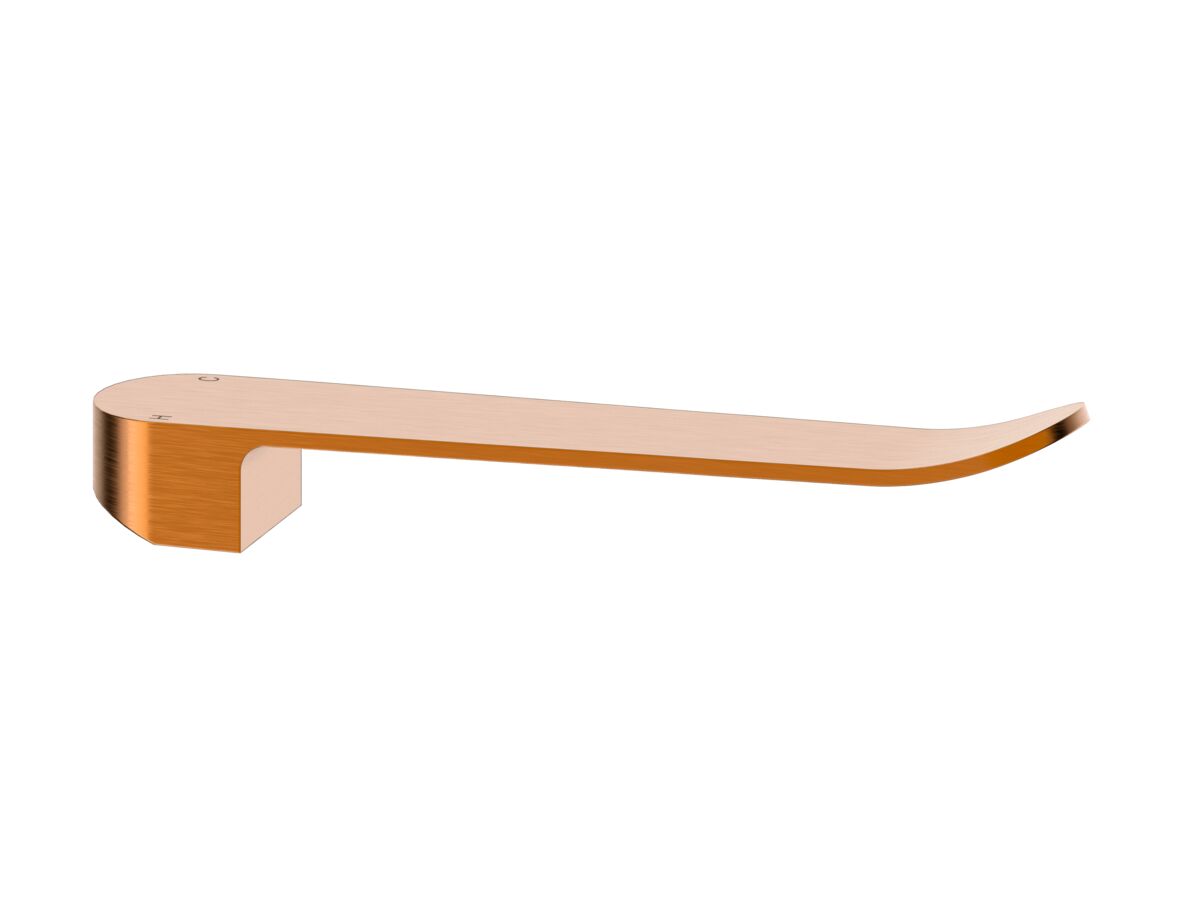 reece Mizu Soothe MK2 Basin Mixer Extended Lever Only Brushed Bronze