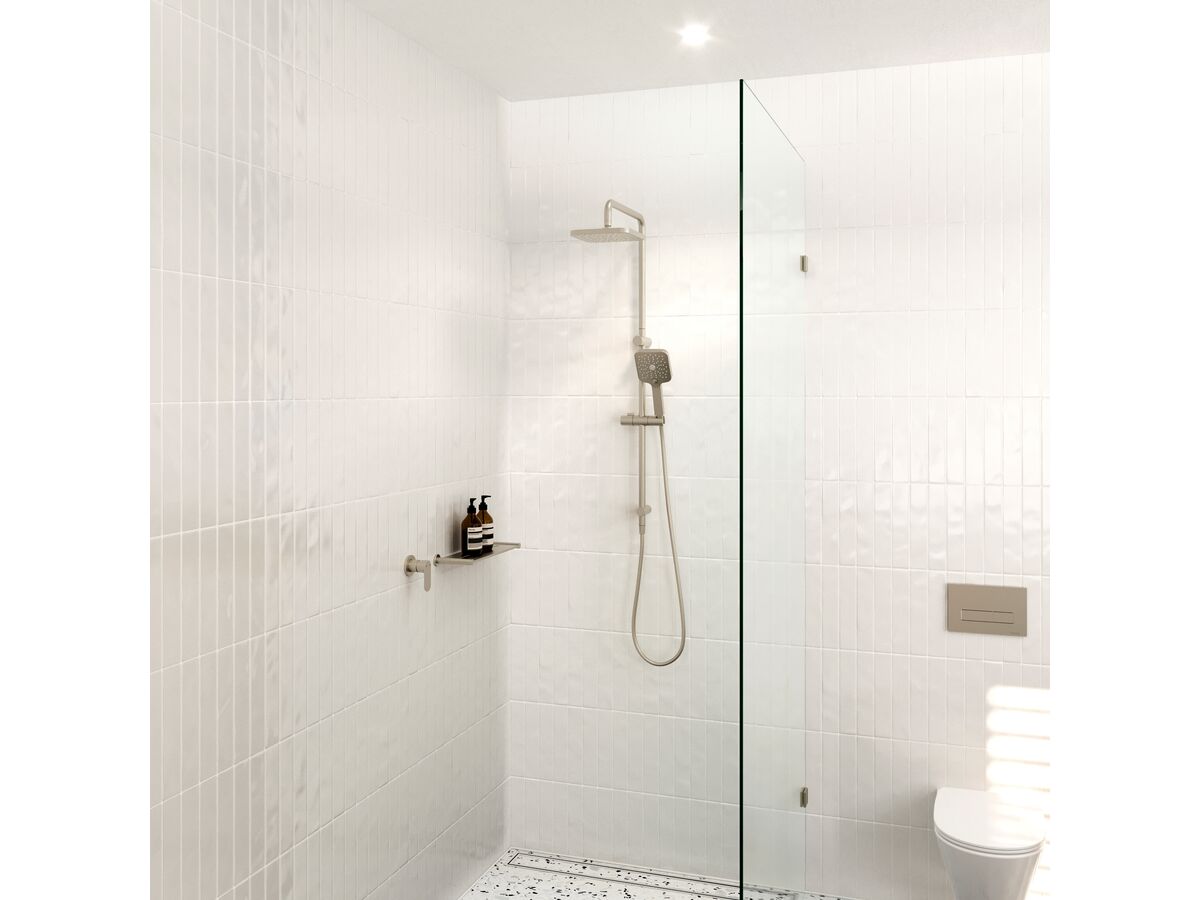 Reece Mizu Soothe MK2 Shower Mixer Trimset Brushed Nickel Lead Free