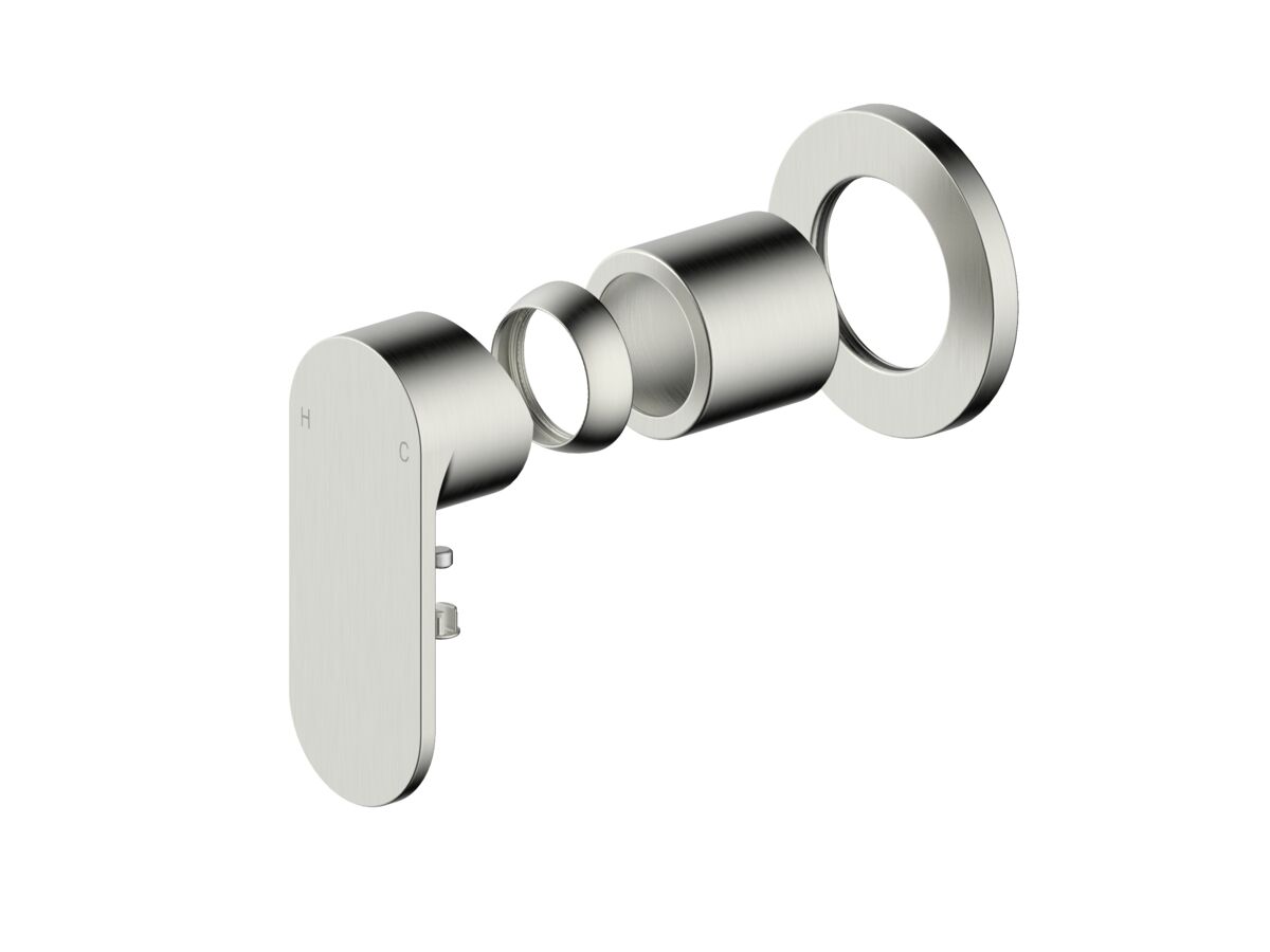 reece Mizu Soothe MK2 Shower Mixer Trimset Brushed Nickel Lead Free