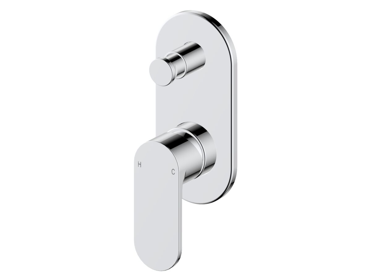 reece Mizu Soothe MK2 Shower Mixer with Diverter Kit Chrome