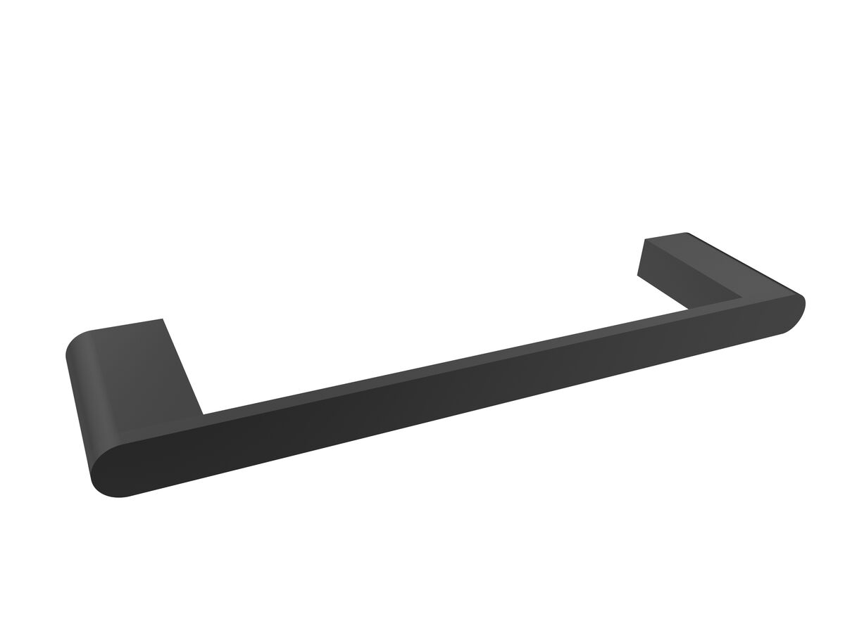 reece Mizu Soothe Single Towel Rail 300mm Matte Black