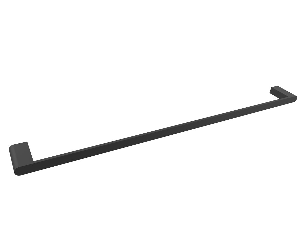 reece Mizu Soothe Single Towel Rail 750mm Matte Black