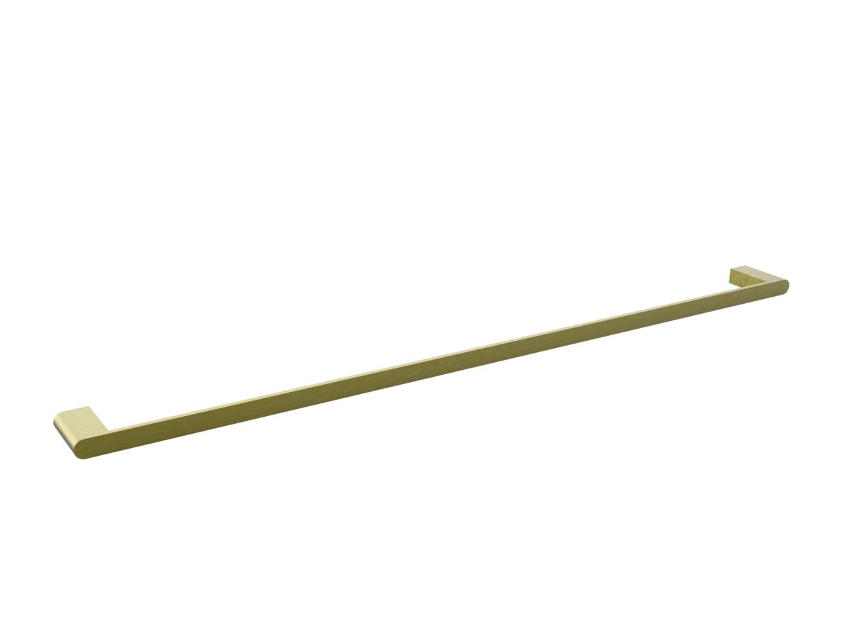 reece Mizu Soothe Single Towel Rail 900mm Brushed Brass