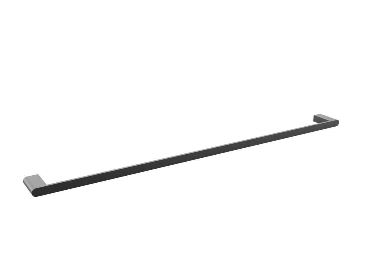 reece Mizu Soothe Single Towel Rail 900mm Brushed Gunmetal