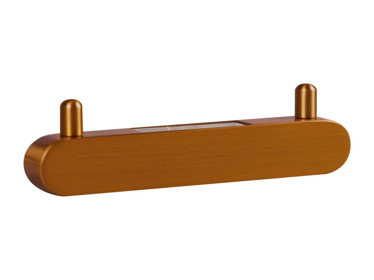 reece Mizu Soothe Vertical Double Robe Hook Brushed Bronze