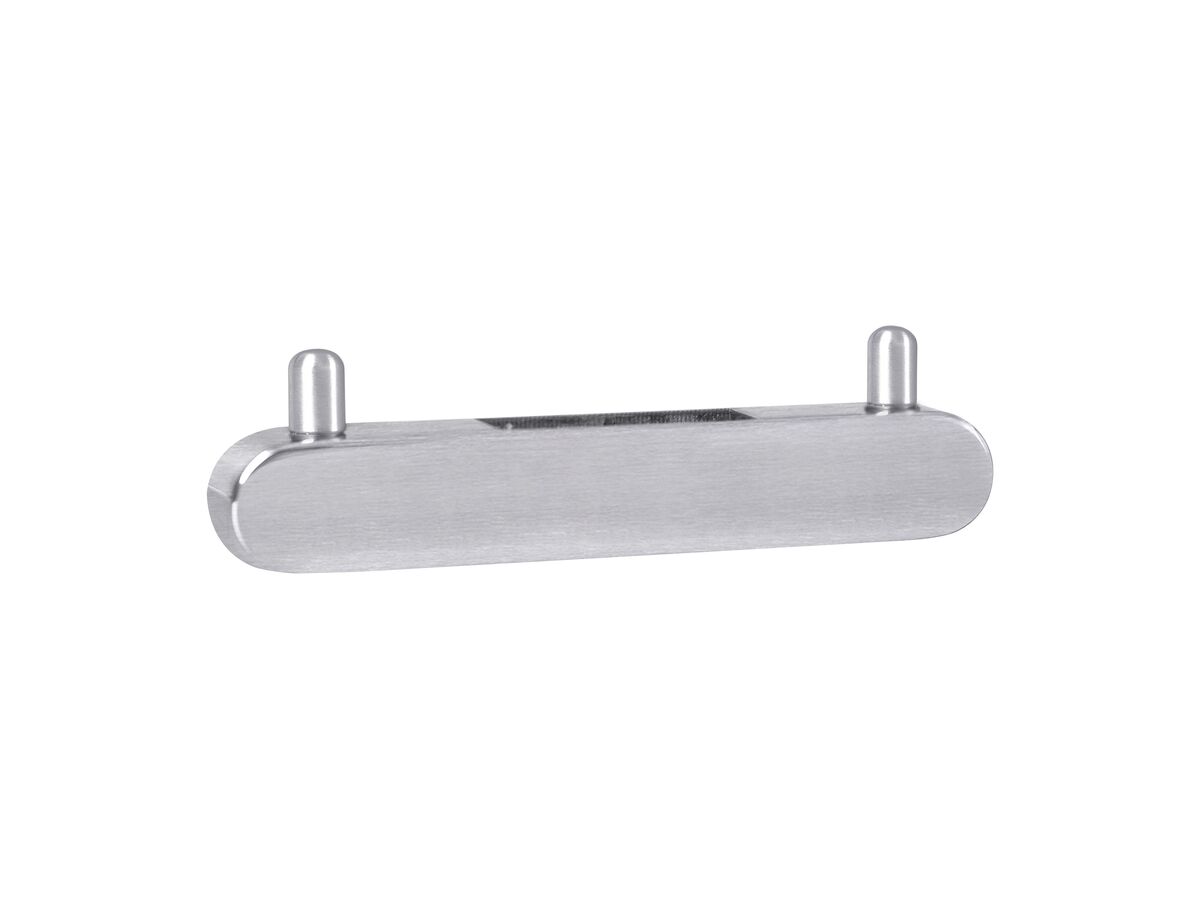 reece Mizu Soothe Vertical Double Robe Hook Brushed Stainless Steel