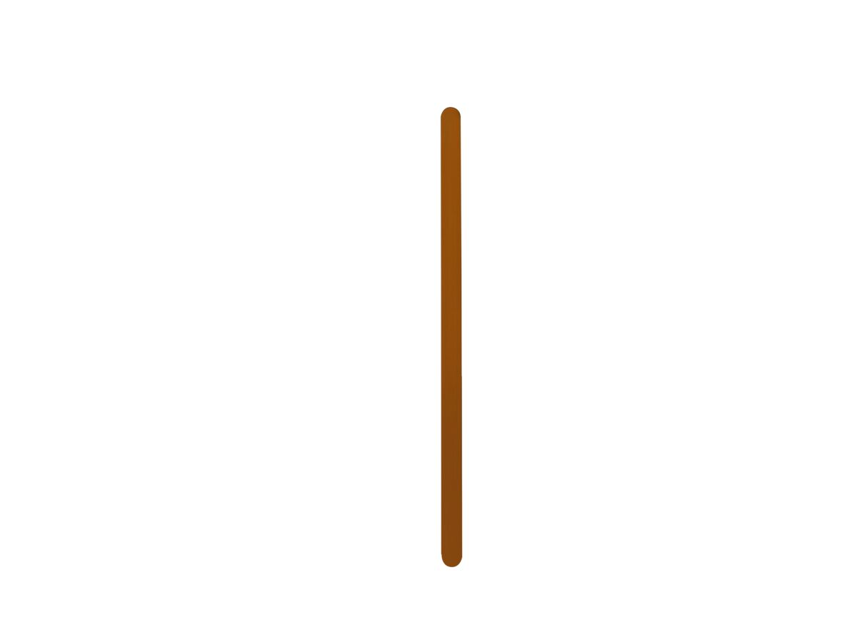 Reece Mizu Soothe Vertical Heated Towel Rail (Less Transformer) Brushed Bronze