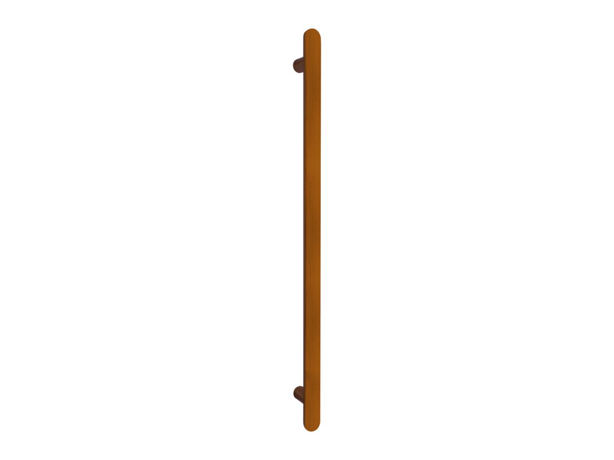 reece Mizu Soothe Vertical Heated Towel Rail (Less Transformer) Brushed Bronze