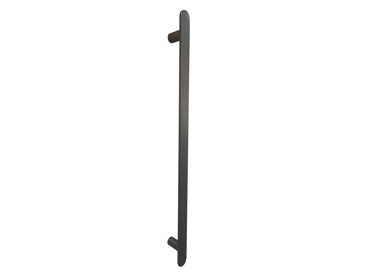 reece Mizu Soothe Vertical Heated Towel Rail (Less Transformer) Brushed Gunmetal
