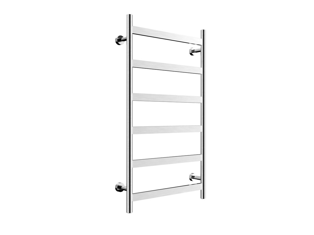 reece Mizu Stream Heated Towel Rail 600 x 1050mm Brushed Stainless Steel