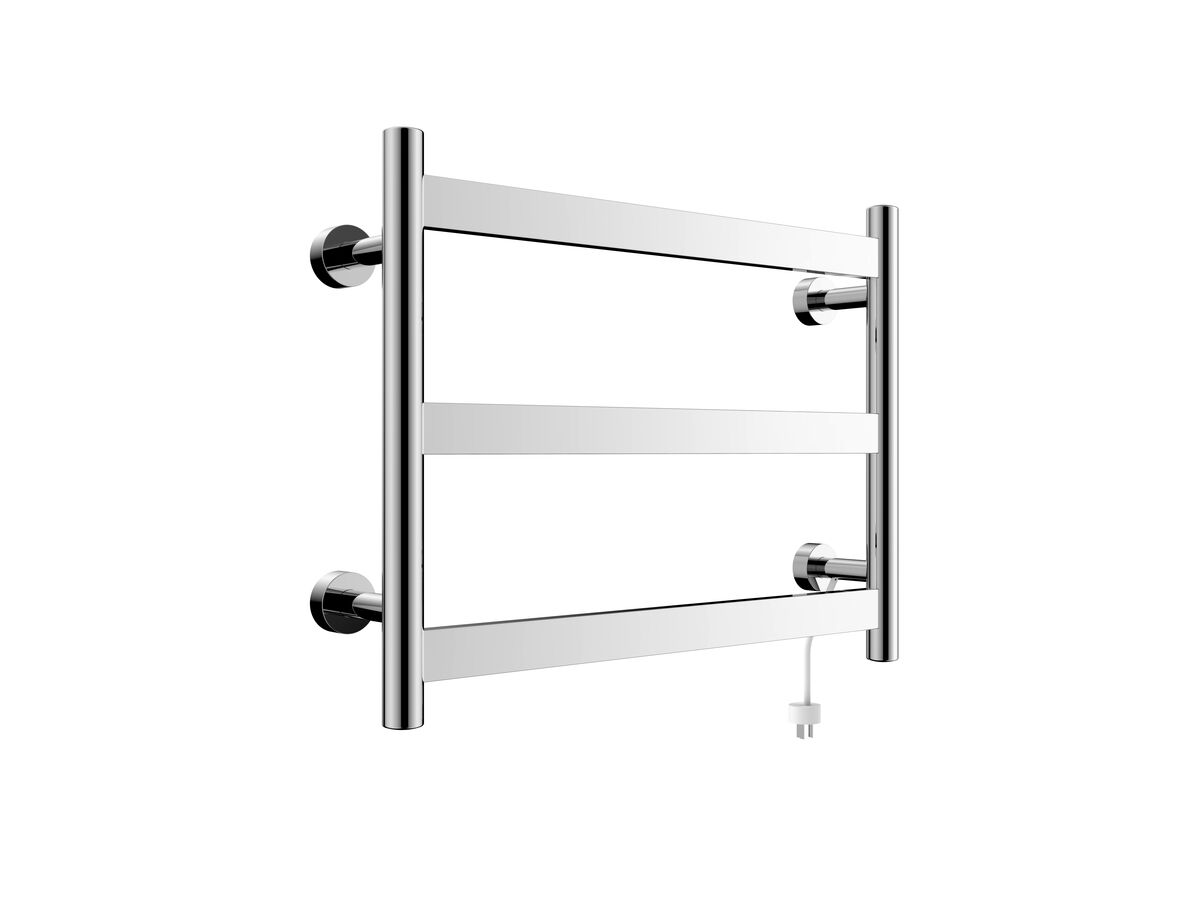 Reece Mizu Stream Heated Towel Rail 600 X 450mm Polished Stainless Steel