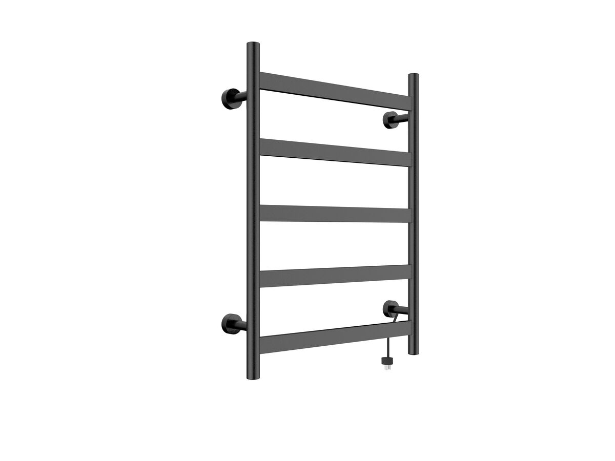Reece Mizu Stream Heated Towel Rail 600 X 800mm Matte Black