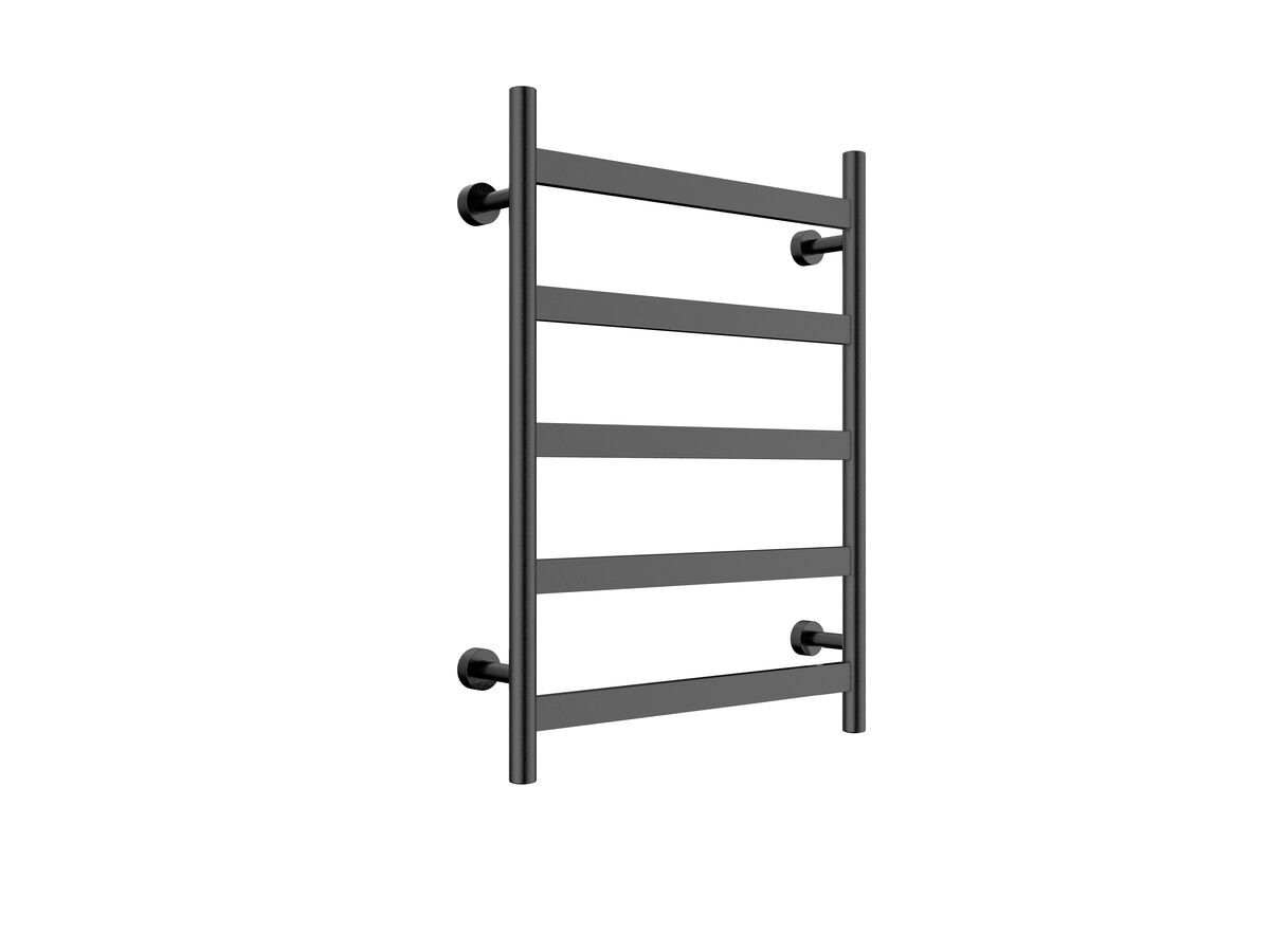 reece Mizu Stream Heated Towel Rail 600 x 800mm Matte Black