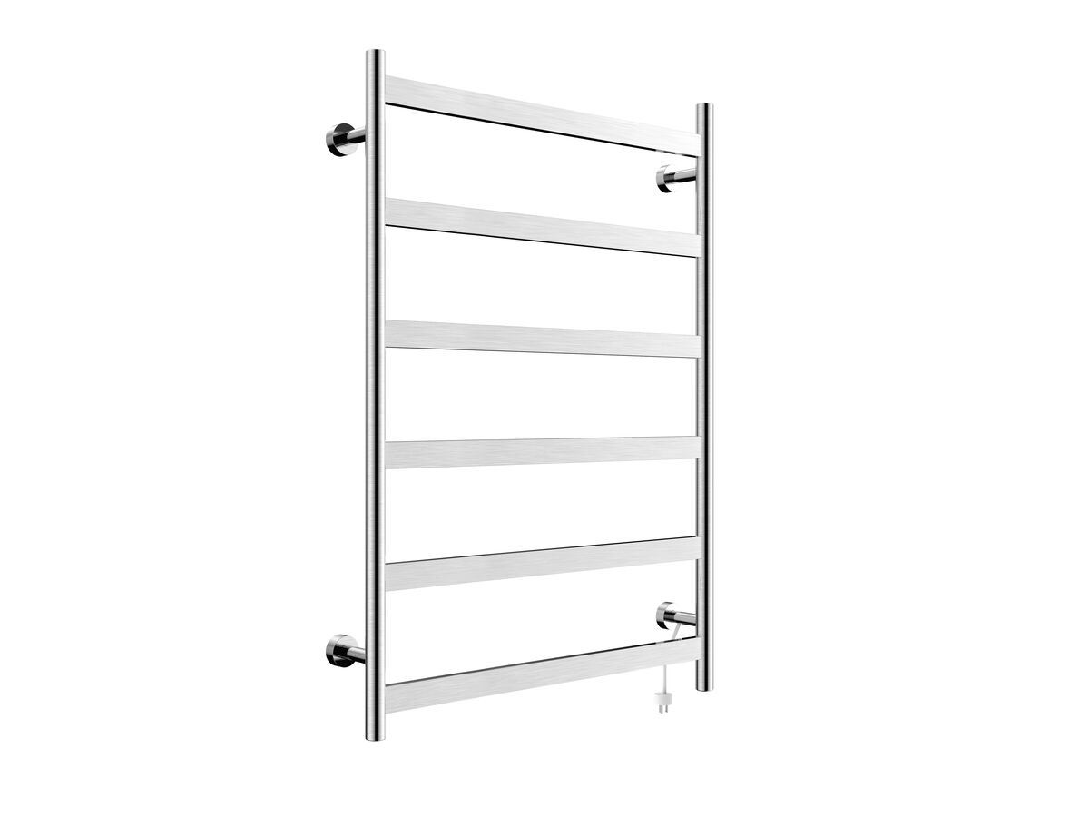 Reece Mizu Stream Heated Towel Rail 800 X 1050mm Brushed Stainless Steel
