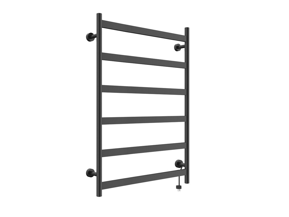 Reece Mizu Stream Heated Towel Rail 800 X 1050mm Matte Black
