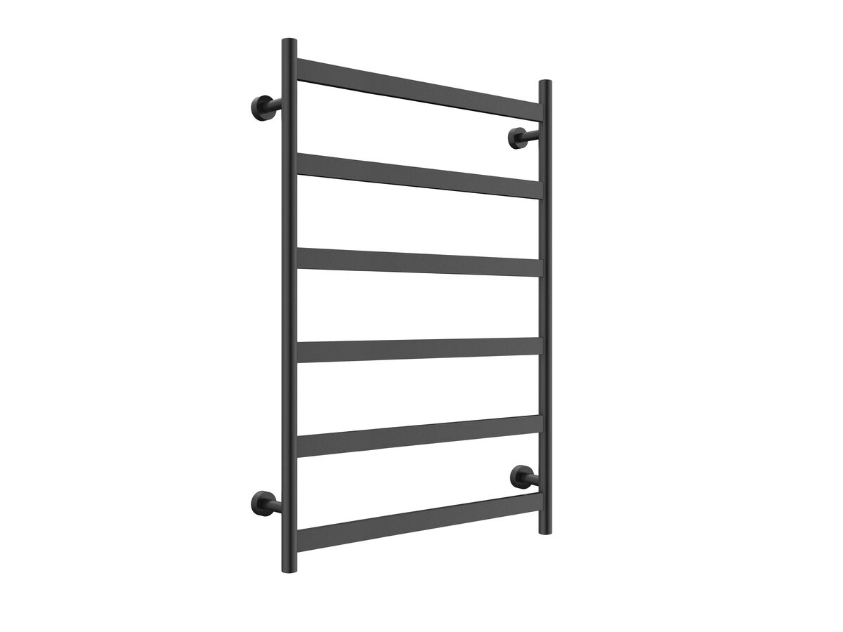 reece Mizu Stream Heated Towel Rail 800 x 1050mm Matte Black