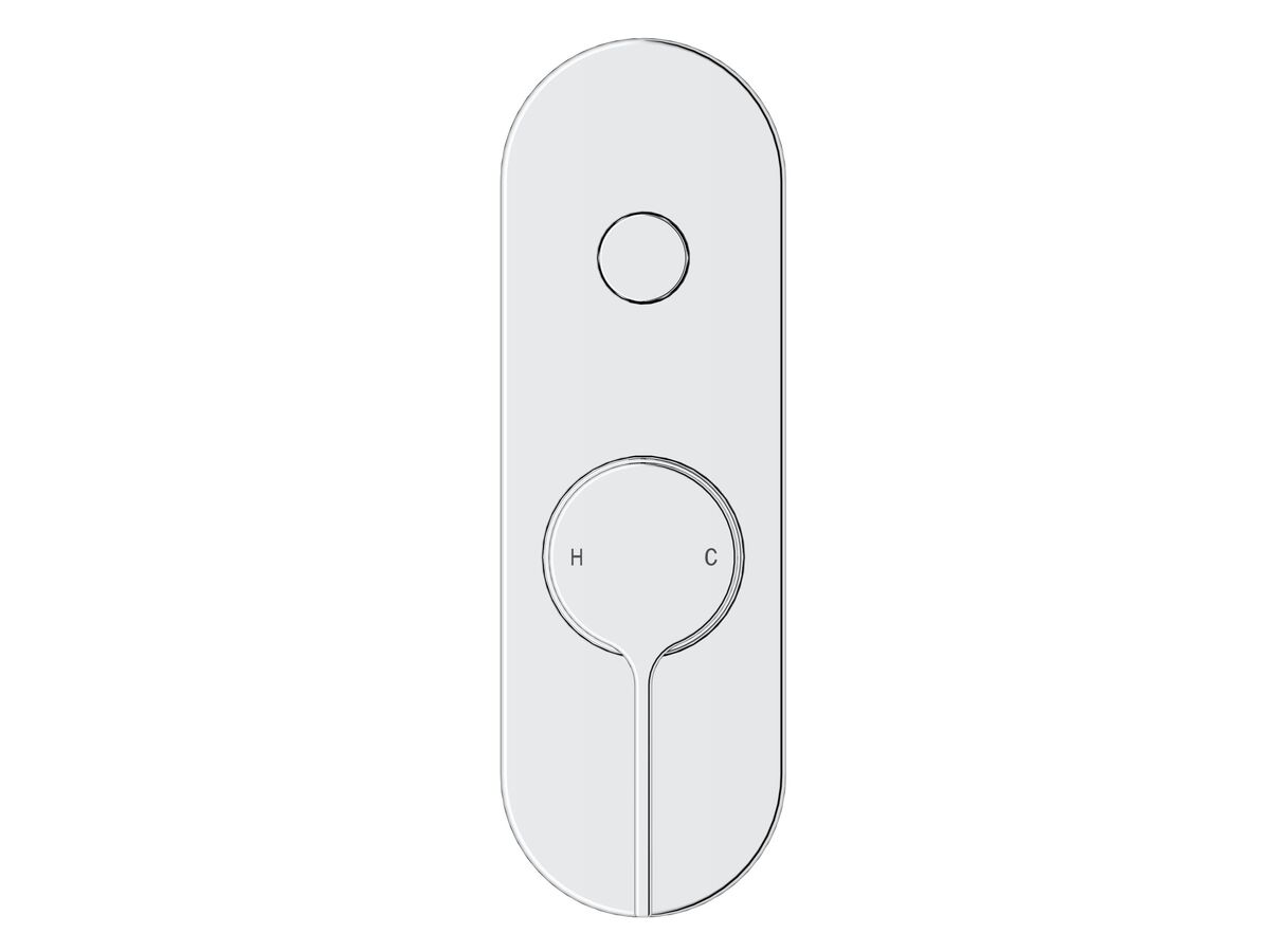 Reece Mizu Stream Shower Mixer Tap With Diverter Chrome