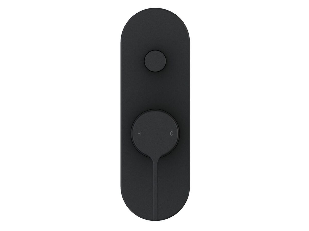 Reece Mizu Stream Shower Mixer Tap With Diverter Matte Black