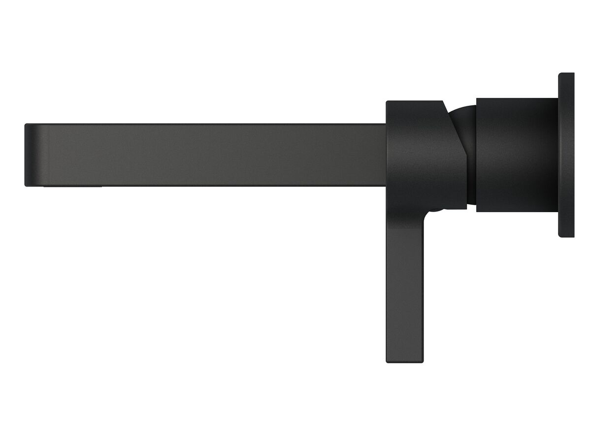 Reece Mizu Stream Wall Bath Mixer Tap Set Matte Black
