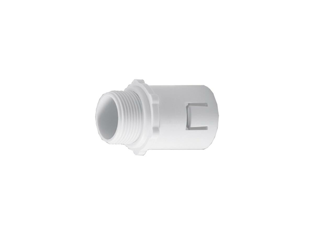 reece Naw Gland Straight 20mm to Corrugated Grey MA20GR