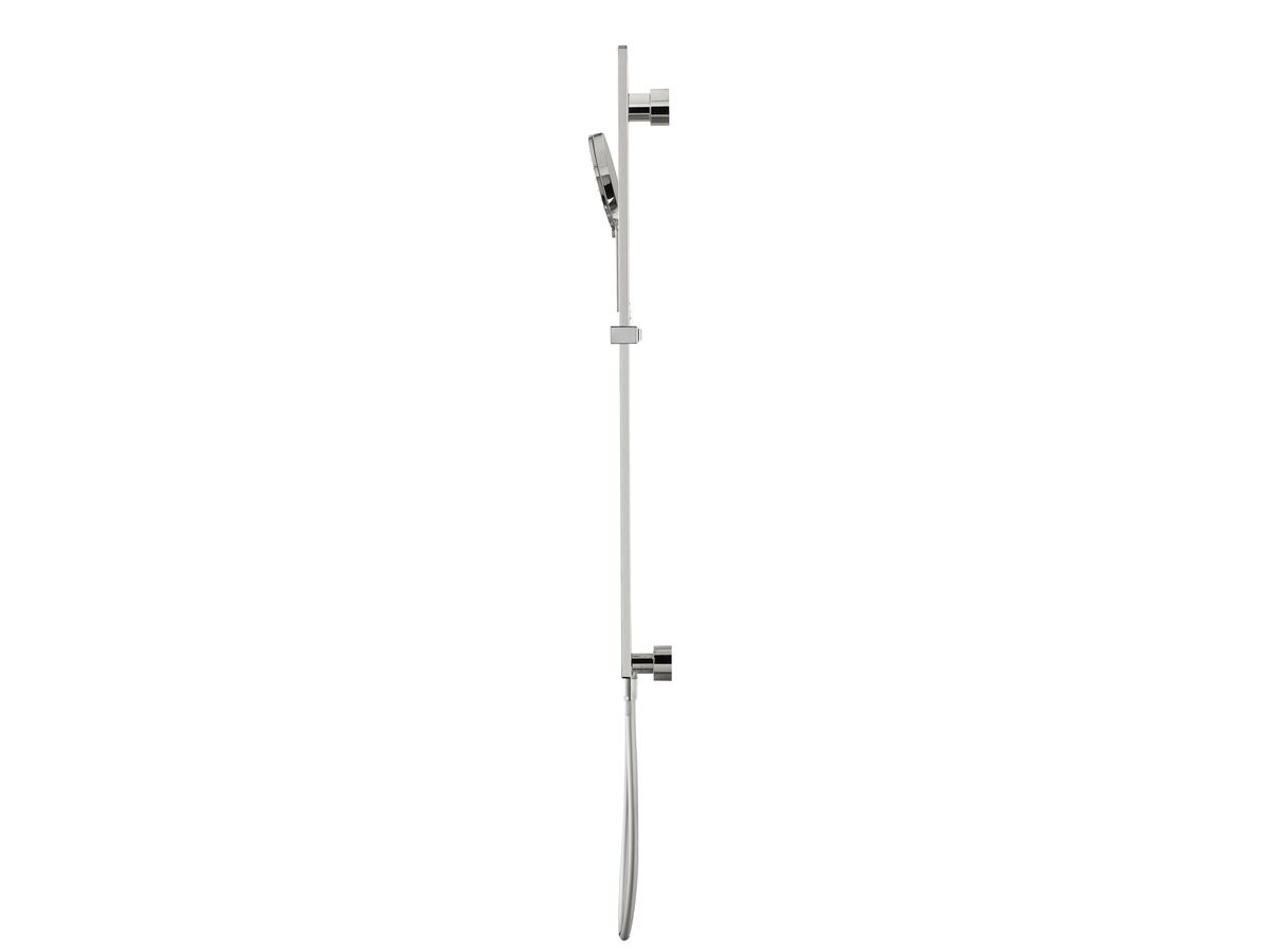 Reece Nikles Pure Single Rail Shower 140mm With Bottom Rail Water Inlet Chrome (3 Star)