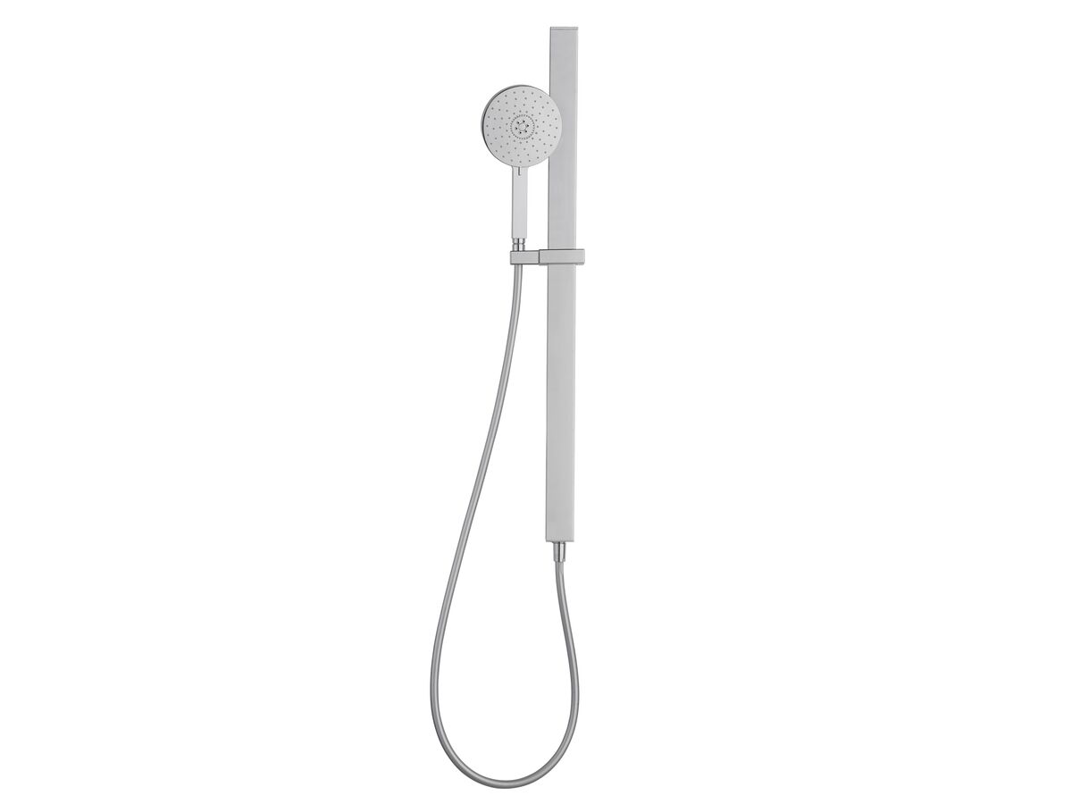Reece Nikles Pure Single Rail Shower 140mm With Bottom Rail Water Inlet Chrome (3 Star)