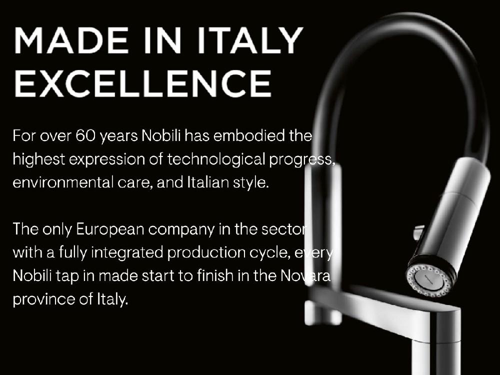 Reece Nobili Acquario Wall Bath Mixer Tap Set 200 Chrome
