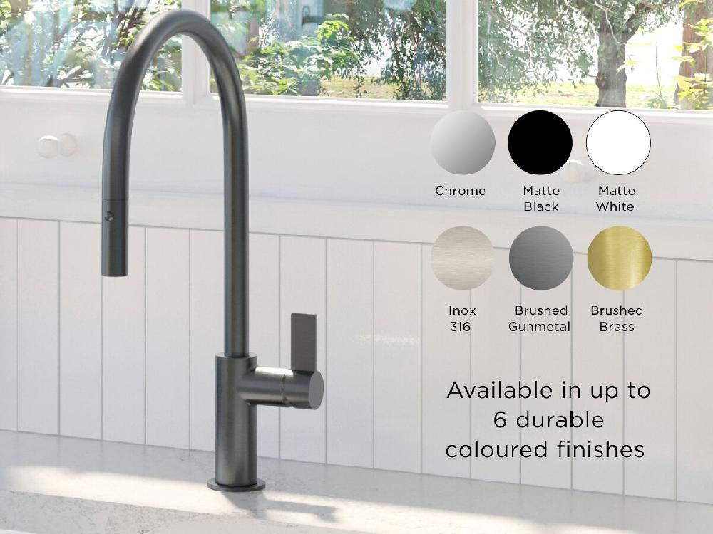 Reece Nobili Flag Gooseneck Sink Mixer Tap Inox 316 Stainless Steel (4 Star) Lead Free