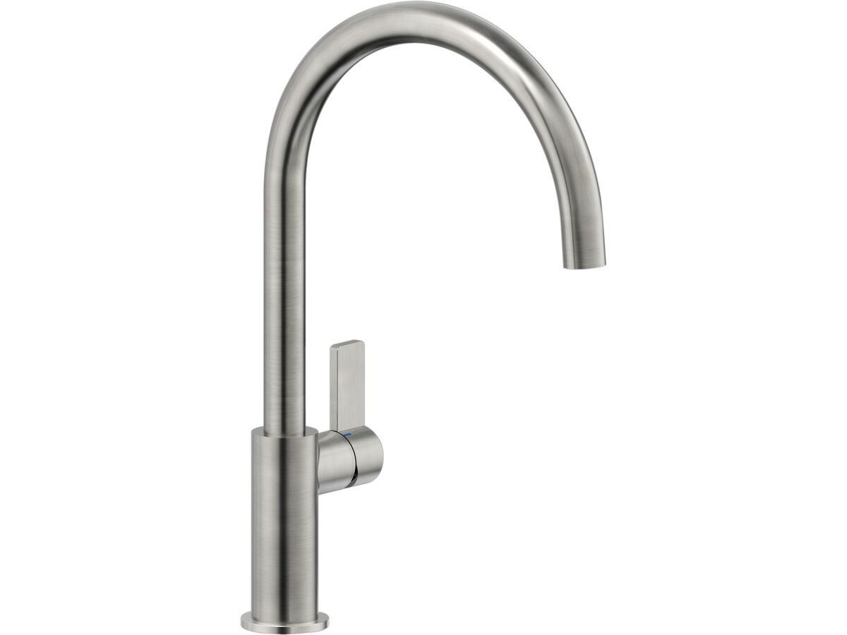 reece Nobili Flag Gooseneck Sink Mixer Tap Inox 316 Stainless Steel (4 Star) Lead Free