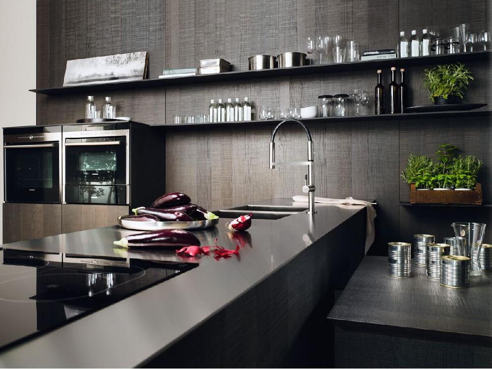 Reece Nobili Move Pull Down Sink Mixer Tap Brushed Nickel With Black Hose (6 Star) Lead Free