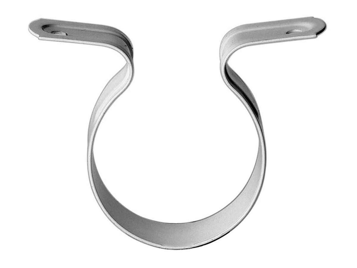 reece Nylon Coated Metal Saddle Flush Clip SWV 40mm (100)