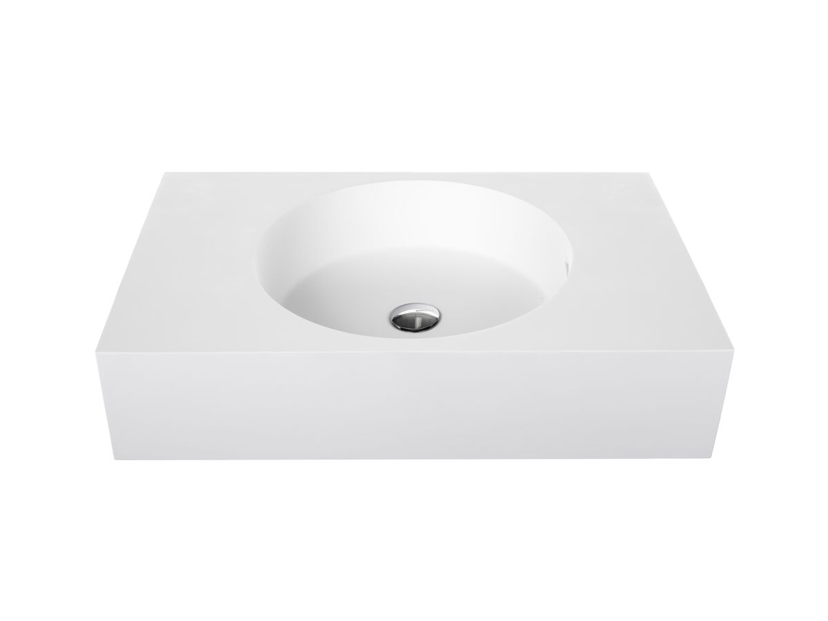 reece Omvivo Neo Solid Surface Wall Basin Centre Bowl No Taphole 700mm White reece Omvivo Neo Solid Surface Wall Basin Centre Bowl No Taphole 700mm White