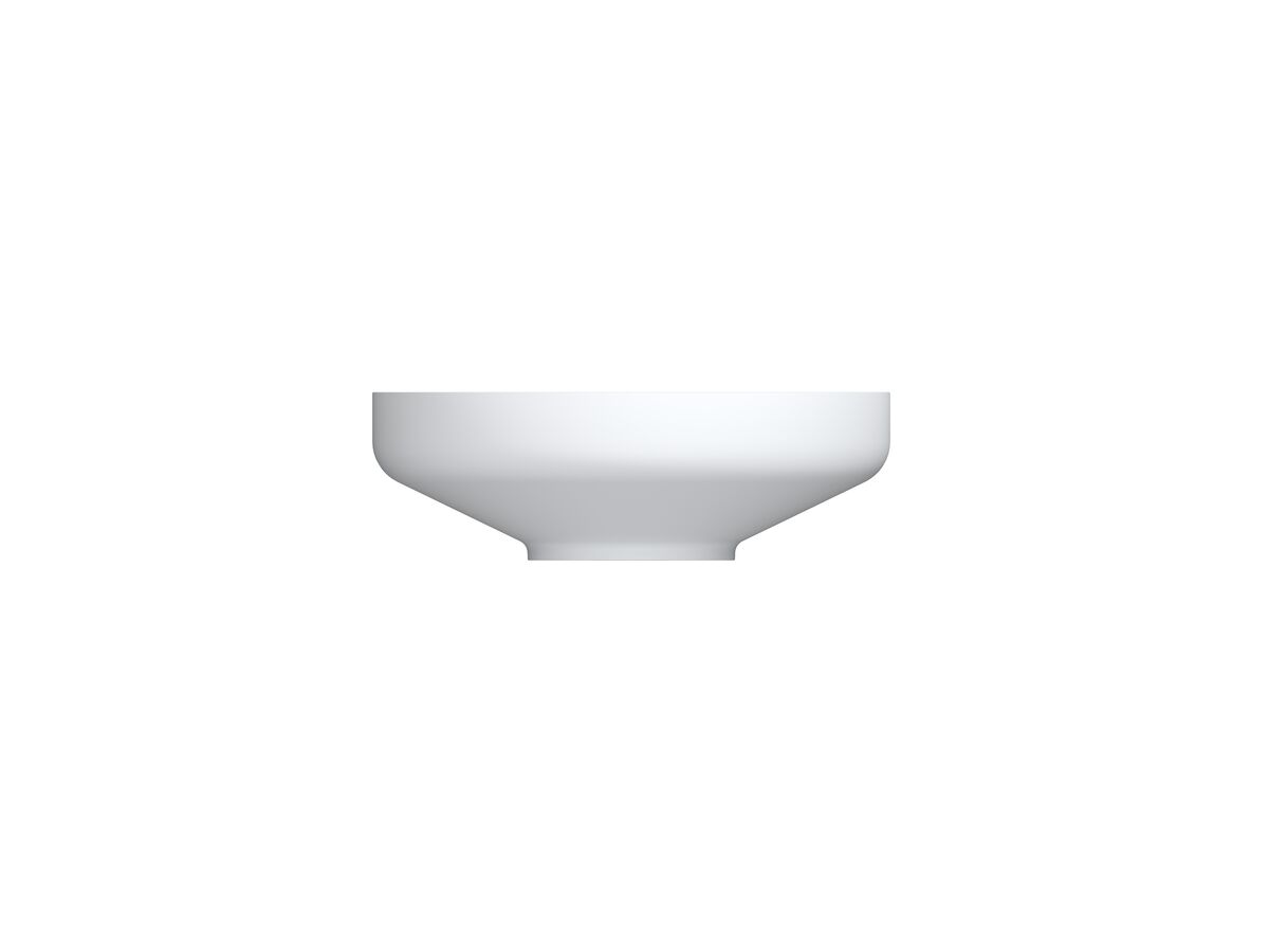 Reece Omvivo Venice 400 Counter Basin Round Solid Surface With Overflow White