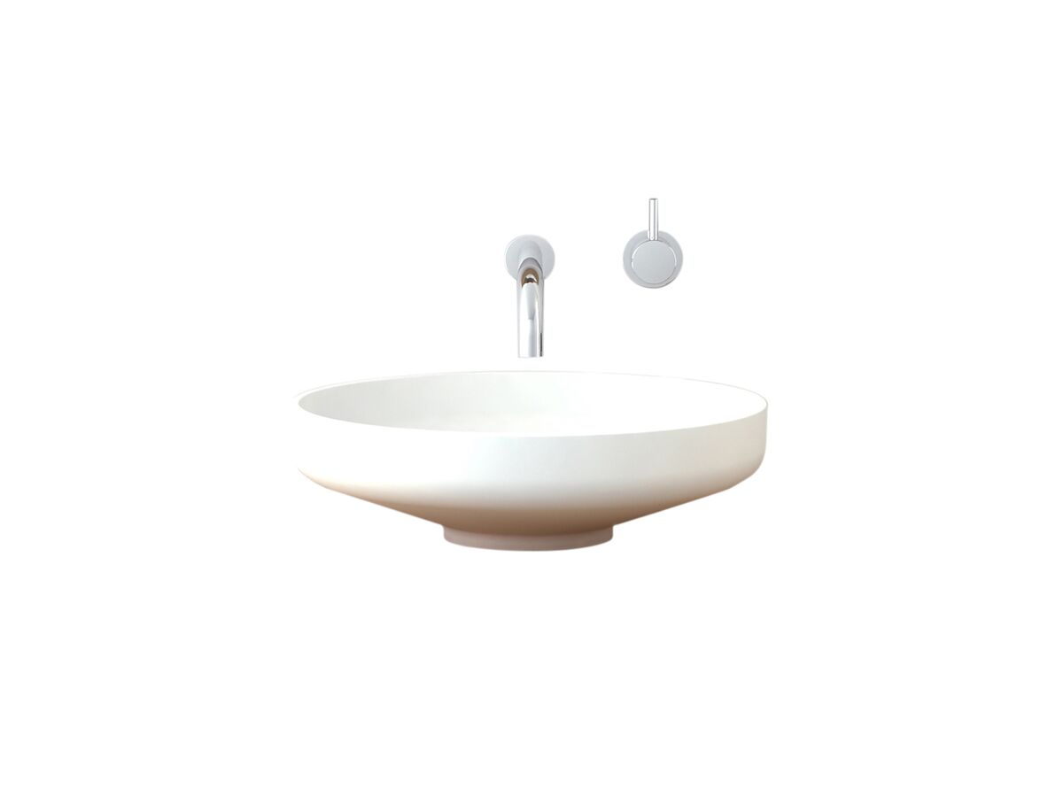 Reece Omvivo Venice 450 Counter Basin Solid Surface White