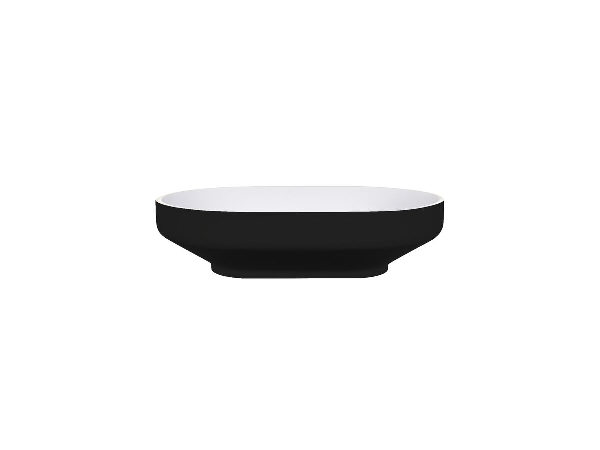 reece Omvivo Venice 500 Counter Basin Solid Surface Softskin Black
