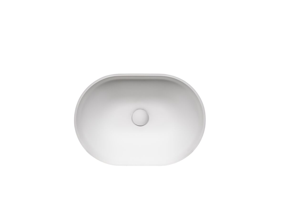 Reece Omvivo Venice 500 Semi Inset Basin Solid Surface White