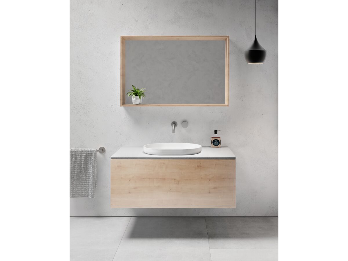 Reece Omvivo Venice 500 Semi Inset Basin Solid Surface White