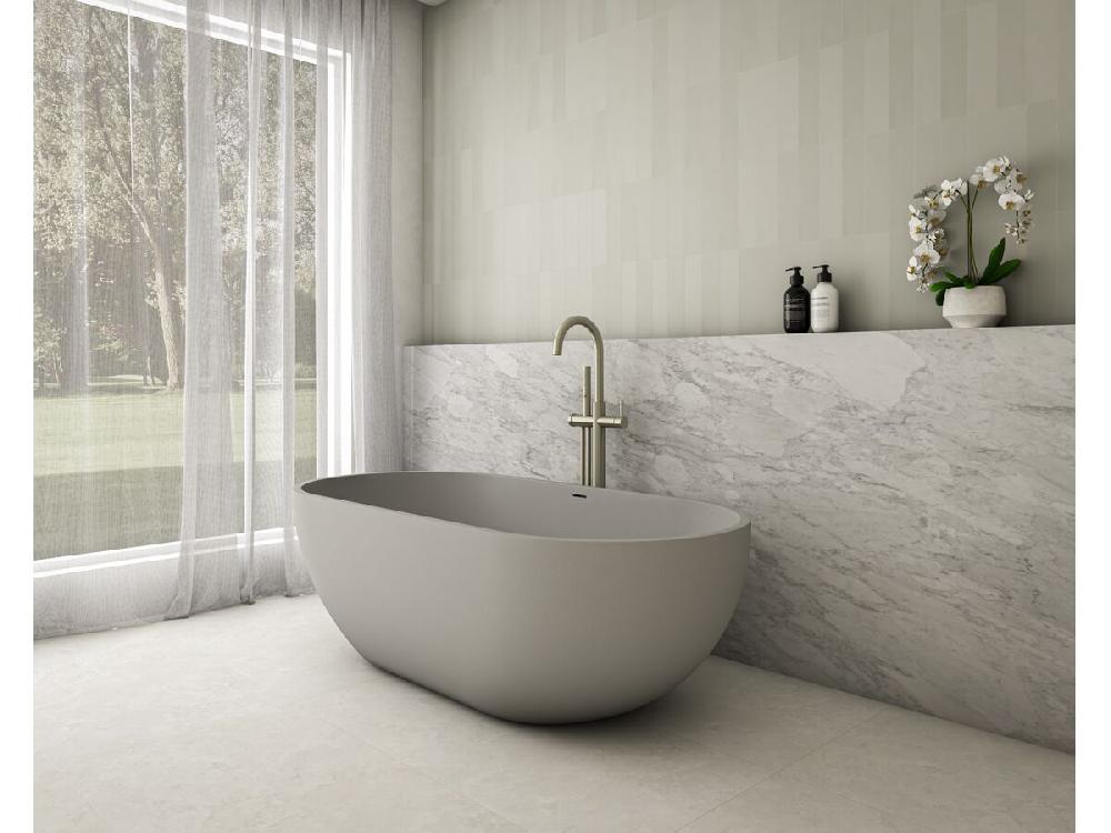 Reece Omvivo Villa Freestanding Bath 1725 X 820mm Cove Grey