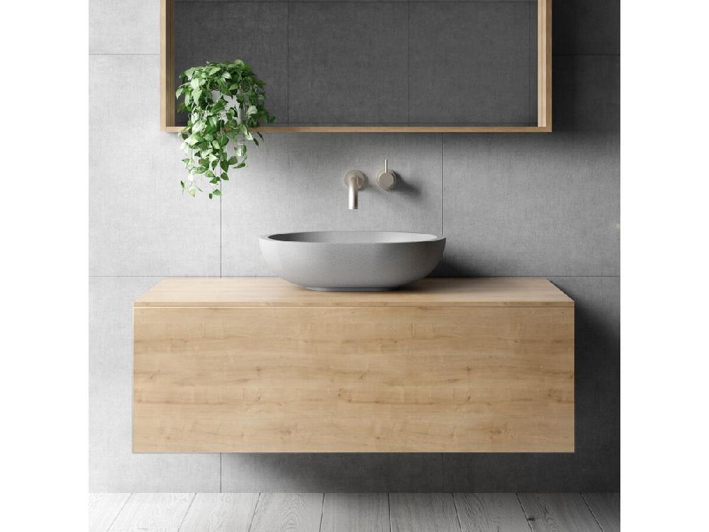 Reece Omvivo Villa Oval Above Counter Basin 550mm Cove Grey