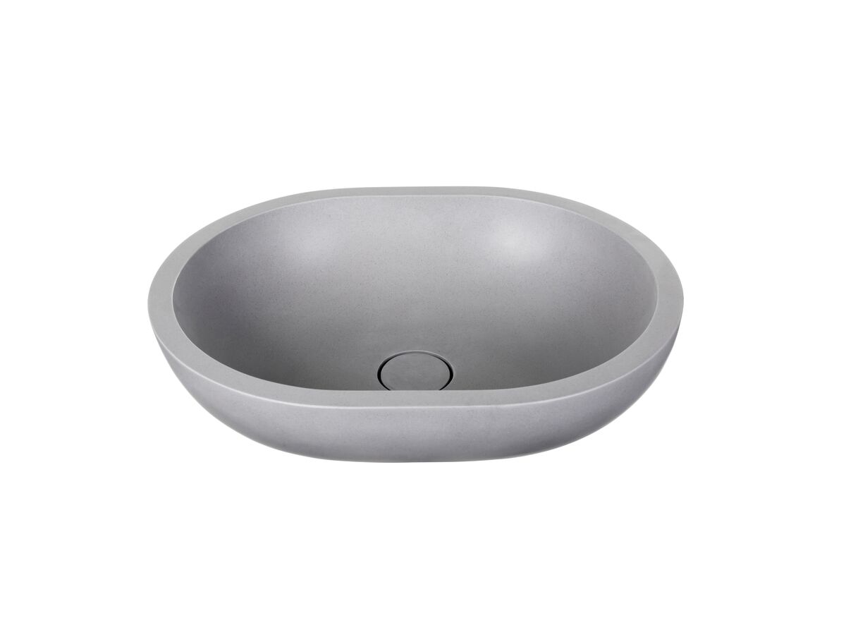 reece Omvivo Villa Oval Above Counter Basin 550mm Cove Grey reece Omvivo Villa Oval Above Counter Basin 550mm Cove Grey